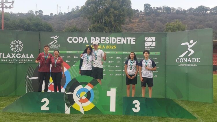 Destaca Tamaulipas en la Copa Presidente 2025 de tiro con arco