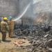 Se registra conato de incendio en el almacén de la presidencia municipal de victoria.