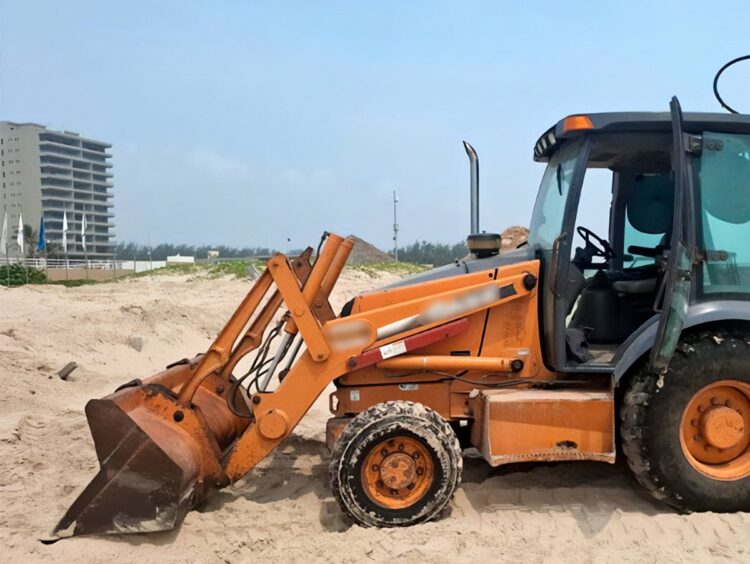 ¡Profepa frena ecocidio en Playa Miramar! Aseguran maquinaria en santuario de tortugas