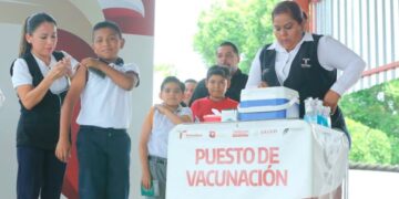 Se sitúa Tamaulipas en segundo lugar nacional en Semana de Vacunación; jornada continúa