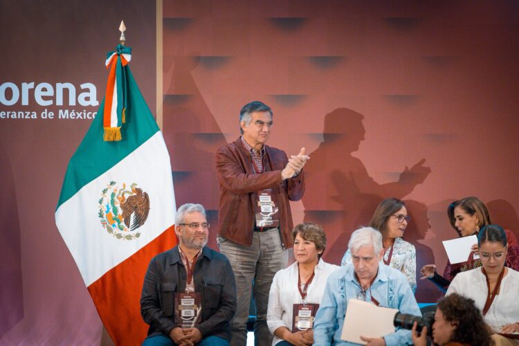 Américo Villarreal participa en Consejo Nacional de Morena y respalda liderazgo de Claudia Sheinbaum
