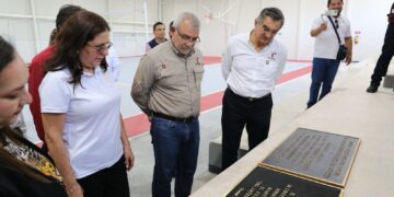 Supervisa Américo Villarreal obras de infraestructura deportivaSupervisa Américo Villarreal obras de infraestructura deportiva