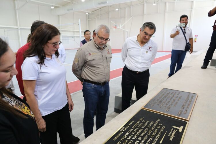 Supervisa Américo Villarreal obras de infraestructura deportivaSupervisa Américo Villarreal obras de infraestructura deportiva