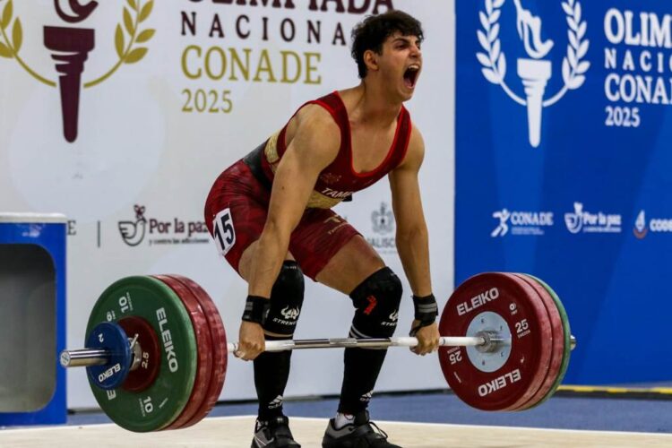 Termina Tamaulipas con 14 medallas en levantamiento de pesas de Olimpiada Nacional