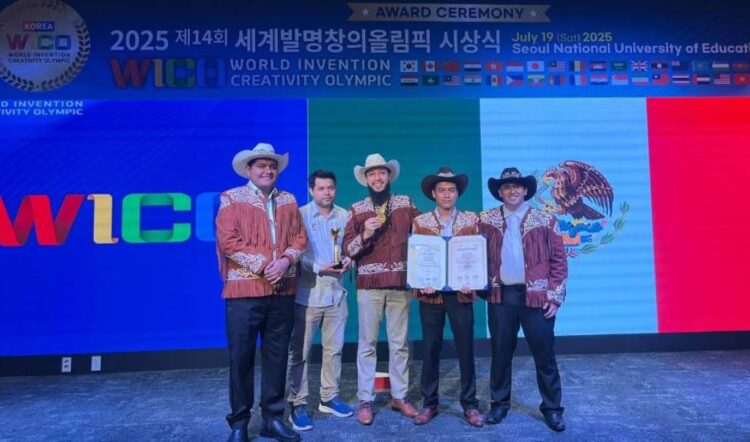 Triunfo histórico: conquistan estudiantes tamaulipecos oro y Grand Prize en WICO 2025 en Corea del Sur