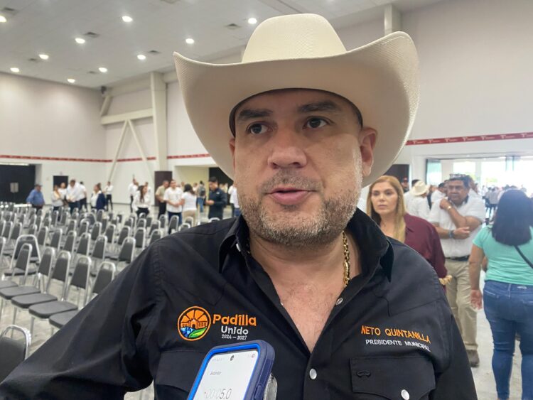 Promueve alcalde de Padilla turismo en la presa durante vacaciones de verano