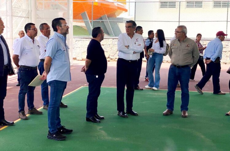 Supervisa Américo Villarreal obras y refuerza seguridad durante vacaciones