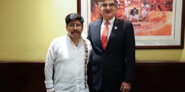 Se reúne gobernador de Tamaulipas con presidente electo de la Suprema Corte de Justicia