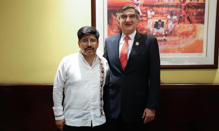 Se reúne gobernador de Tamaulipas con presidente electo de la Suprema Corte de Justicia