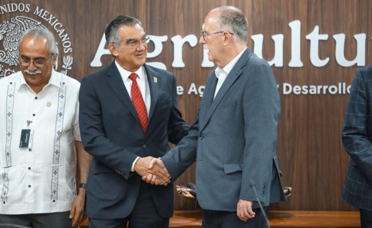 Acuerda Américo con SADER apoyos para productores de sorgo y maízv