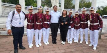 Obtiene la UAT segundo lugar nacional en competencia de escoltas y bandas de guerra