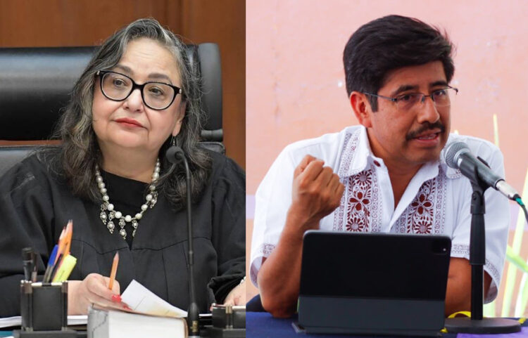 Norma Piña se reúne con el ministro electo Hugo Aguilar para revisar transición en la SCJN