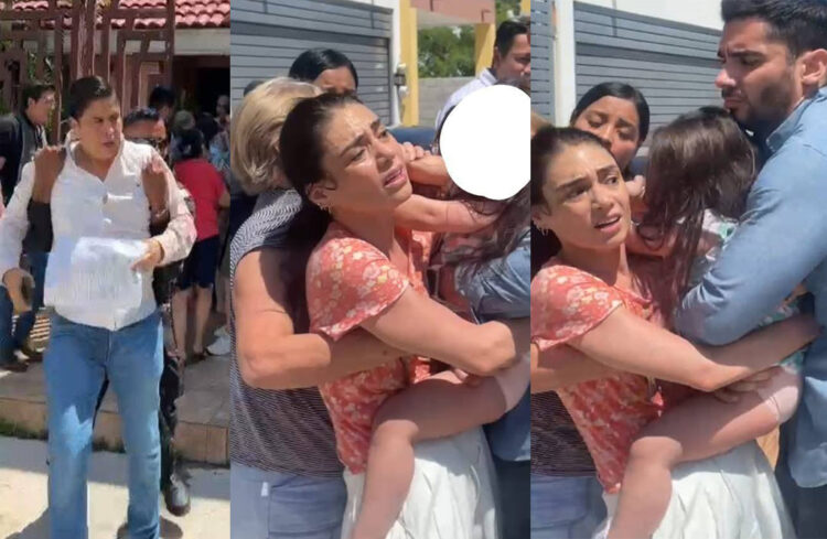 Por orden de juez familiar, le arrancan a su hija a joven madre en Tampico; abogado defensor es detenido