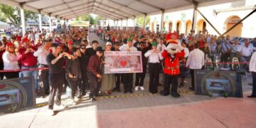 Presentan en Tamaulipas Gran Sorteo Especial “México con M de Migrante”