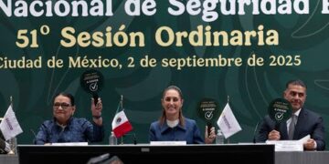 Participa Américo Villarreal en Consejo Nacional de Seguridad Pública; destacan avances en Tamaulipas