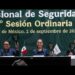 Participa Américo Villarreal en Consejo Nacional de Seguridad Pública; destacan avances en Tamaulipas