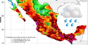 Mucha lluvia en septiembre beneficia bosques y cuerpos de agua en México