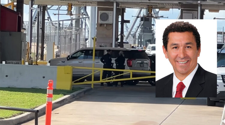 🚨 Retienen en el Puente Internacional a exalcalde de Matamoros, Mario López