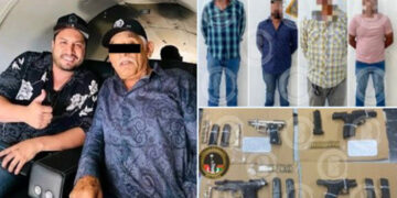 Padre de Julión Álvarez detenido en Campeche con armas de fuego