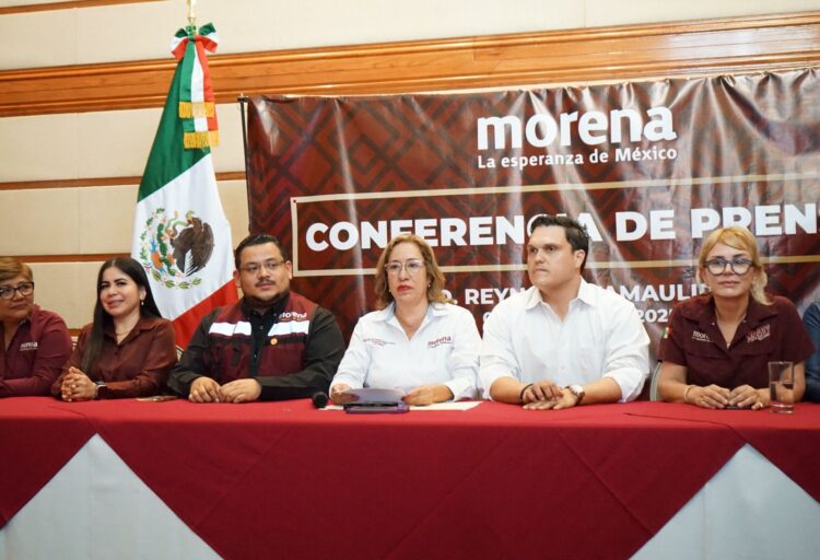 Morena Tamaulipas se desmarca del Verde: “Tamaulipas es guinda y nada más”
