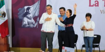 Reitera presidenta todo su apoyo para consolidar la transformación en Tamaulipas