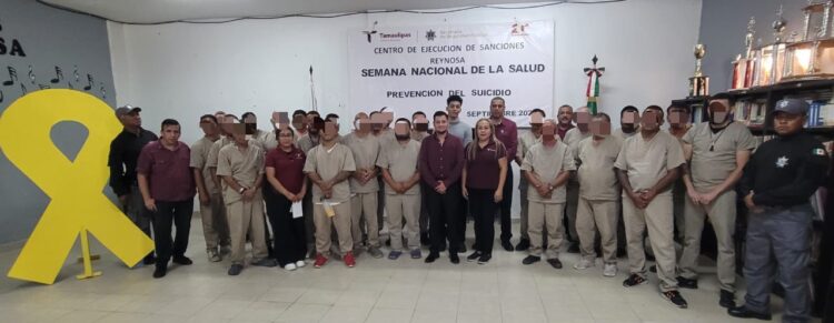 Promueve CEDES Reynosa la prevención del suicidio con plática y actividades deportivas