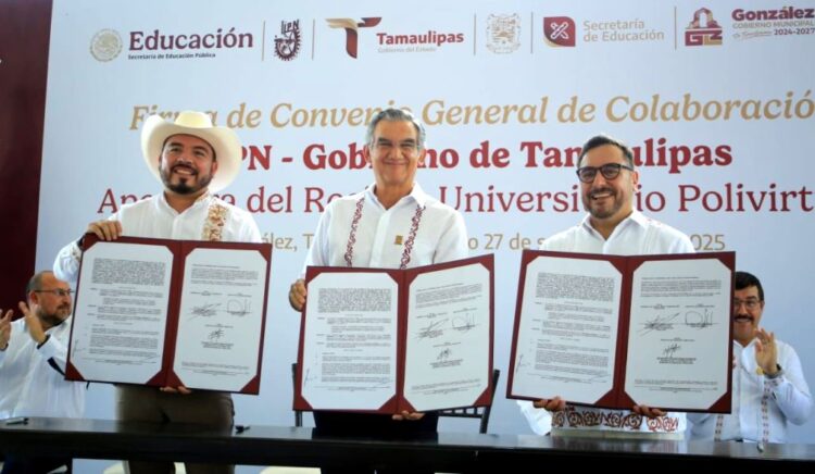 Tamaulipas y el IPN inauguran primer Recinto Universitario Polivirtual en México