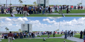 Evacúan la Torre Bicentenario tras fuerte movimiento en Ciudad Victoria 🚨