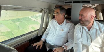 Supervisa Américo Villarreal creciente del Pánuco; preparados para brindar apoyo en caso necesario