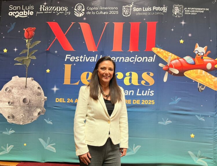 Celeste Alba Iris, poeta tamaulipeca, participará en el XVIII Festival Internacional Letras en San Luis