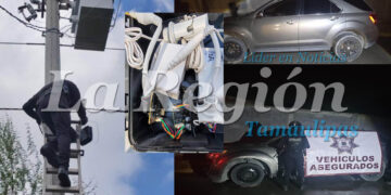 Guardia Estatal desmantela cámara de videovigilancia clandestina y recupera vehículo robado en Reynosa