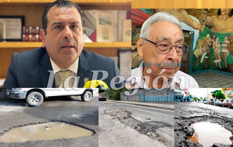 Piden mayor coordinación entre Comapa y Obras Públicas para resolver baches en Victoria