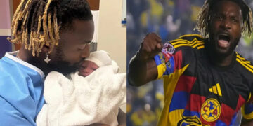 ¡Es mexicano! Saint-Maximin presume nacimiento de su hijo