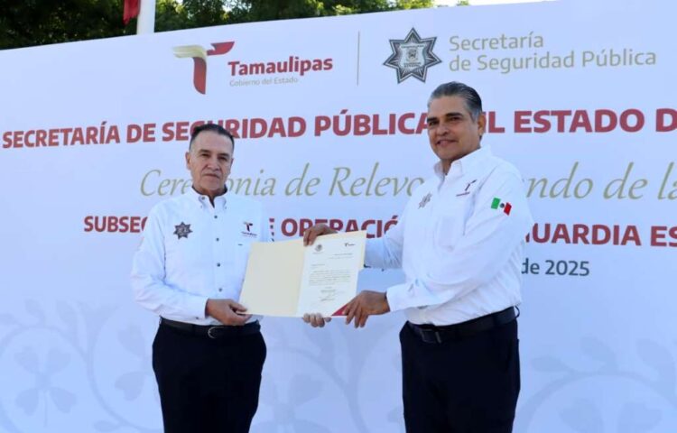 Enrique Dena Salgado asume la Subsecretaría de Operaciones de la Guardia Estatal
