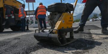 Refuerzan programa emergente de bacheo en Ciudad Victoria tras intensas lluvias