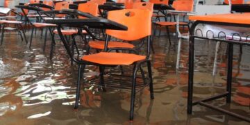 Tras inundaciones en el sur, 9 escuelas requieren reparación: SET