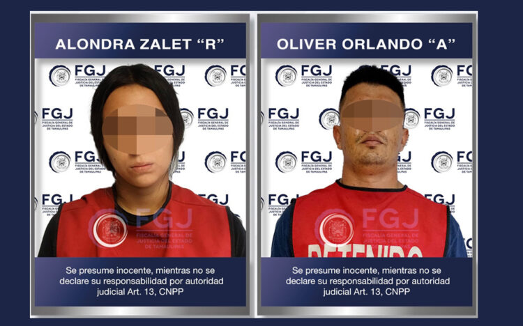 Vinculan a proceso a pareja por homicidio y desaparición en Reynosa