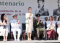 Sheinbaum llama a defender la soberanía a 200 años de la Independencia en la Mar
