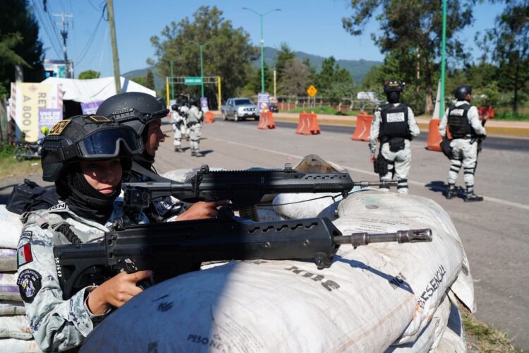 Blindan Uruapan: llegan Guardia Nacional y Ejército Mexicano