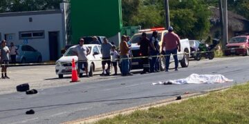 Muere joven tras volcadura en cuatrimoto en el Libramiento Naciones Unidas