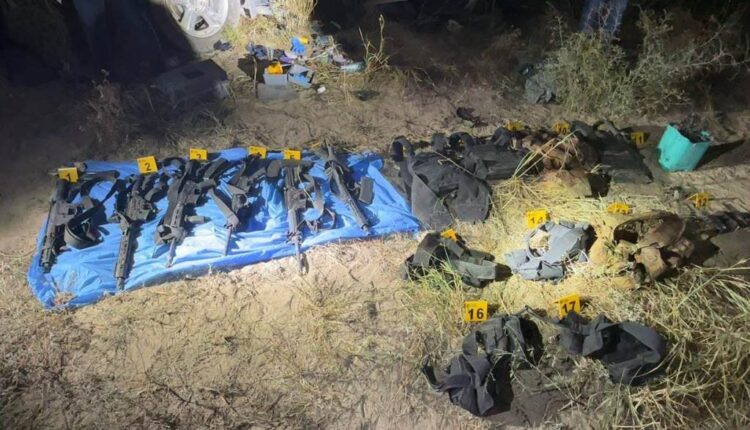 Reynosa: Guardia Estatal repele agresión y asegura arsenal tras enfrentamiento