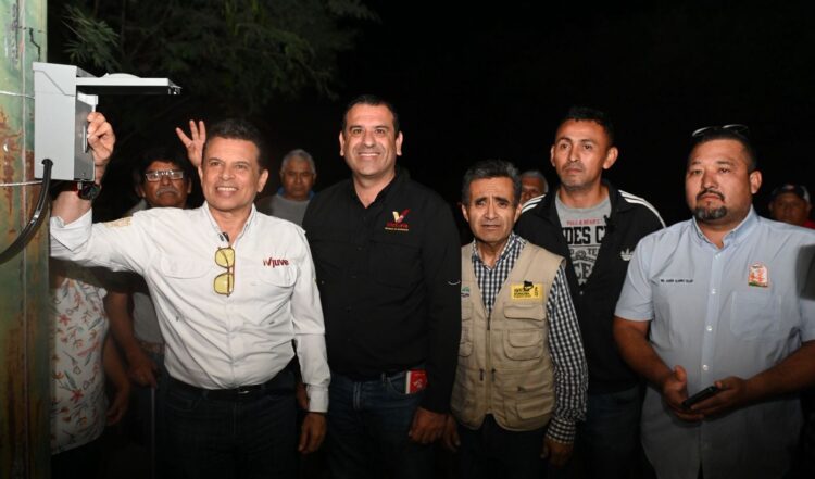 Instala Municipio moderno alumbrado público en Tamatán y San Marcos 2.