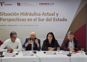 En Tampico refuerzan acciones para atender socavones en el sur de Tamaulipas