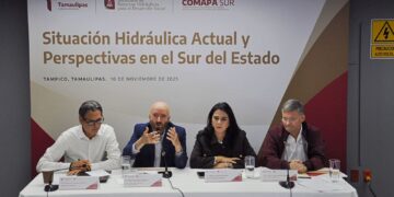 En Tampico refuerzan acciones para atender socavones en el sur de Tamaulipas