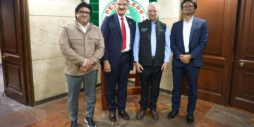 Revisan gobernador Américo Villarreal y director de Pemex proyectos estratégicos para Tamaulipas