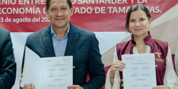 Convenio Economía – Santander México otorga créditos por 92 mdp a MiPyMEs tamaulipecas