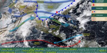 Llega frente frío 17 a Tamaulipas; prevén lluvias intensas y descenso de temperatura