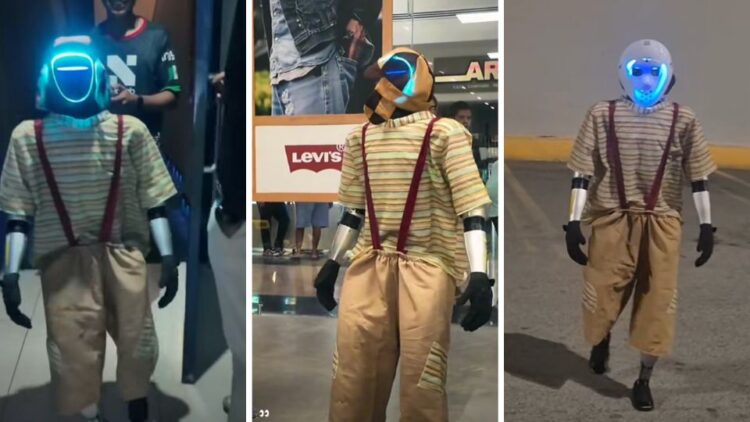 Robot “El Chabot” del Chavo del 8 conquista redes y corazones