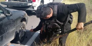 Paisanos aplauden labor de Guardia Estatal en la ruta Casas–Soto la Marina