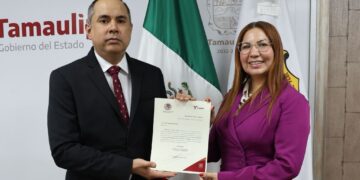 Dan nombramiento a Elda Ruth Reséndiz Mayorga como jefa de la Oficina Fiscal de Matamoros